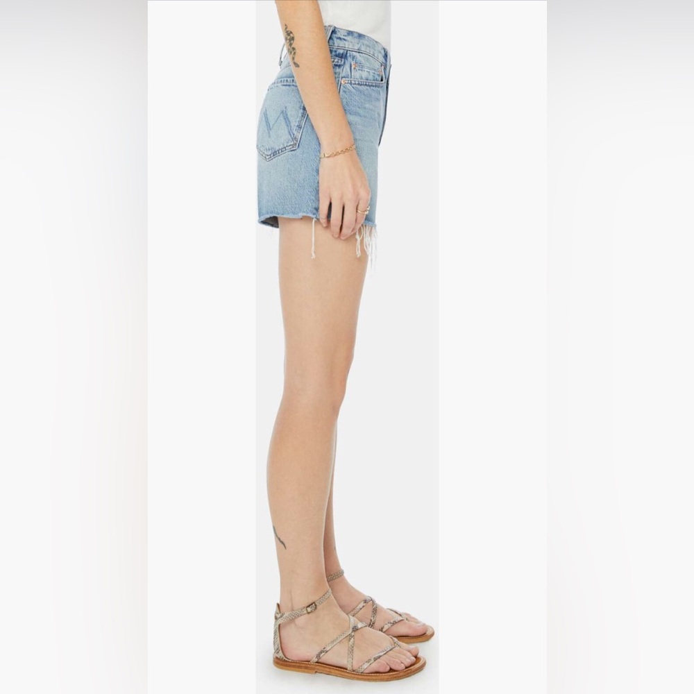 MOTHER The Skipper Short N Long Fray Shorts - Picture 3 of 13
